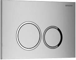 Grossman Инсталляция для подвесного унитаза Galaxy 97.01.110 с клавишей смыва хром матовый – фотография-10